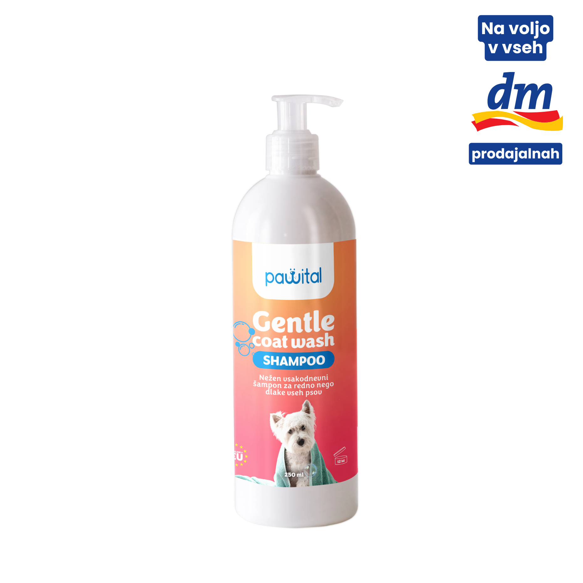 Gentle Coat Wash pasji šampon