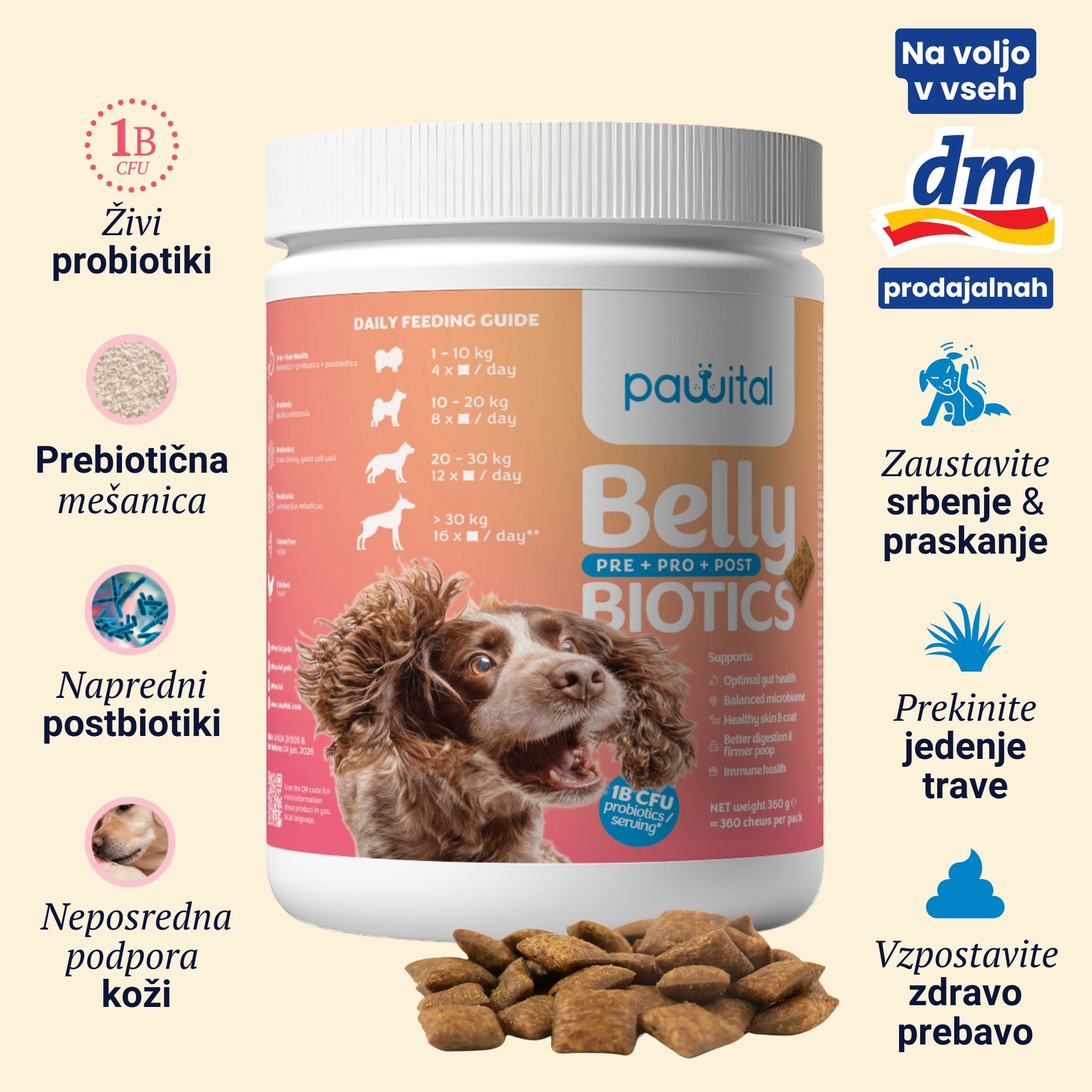 Belly Biotics (360 priboljškov)