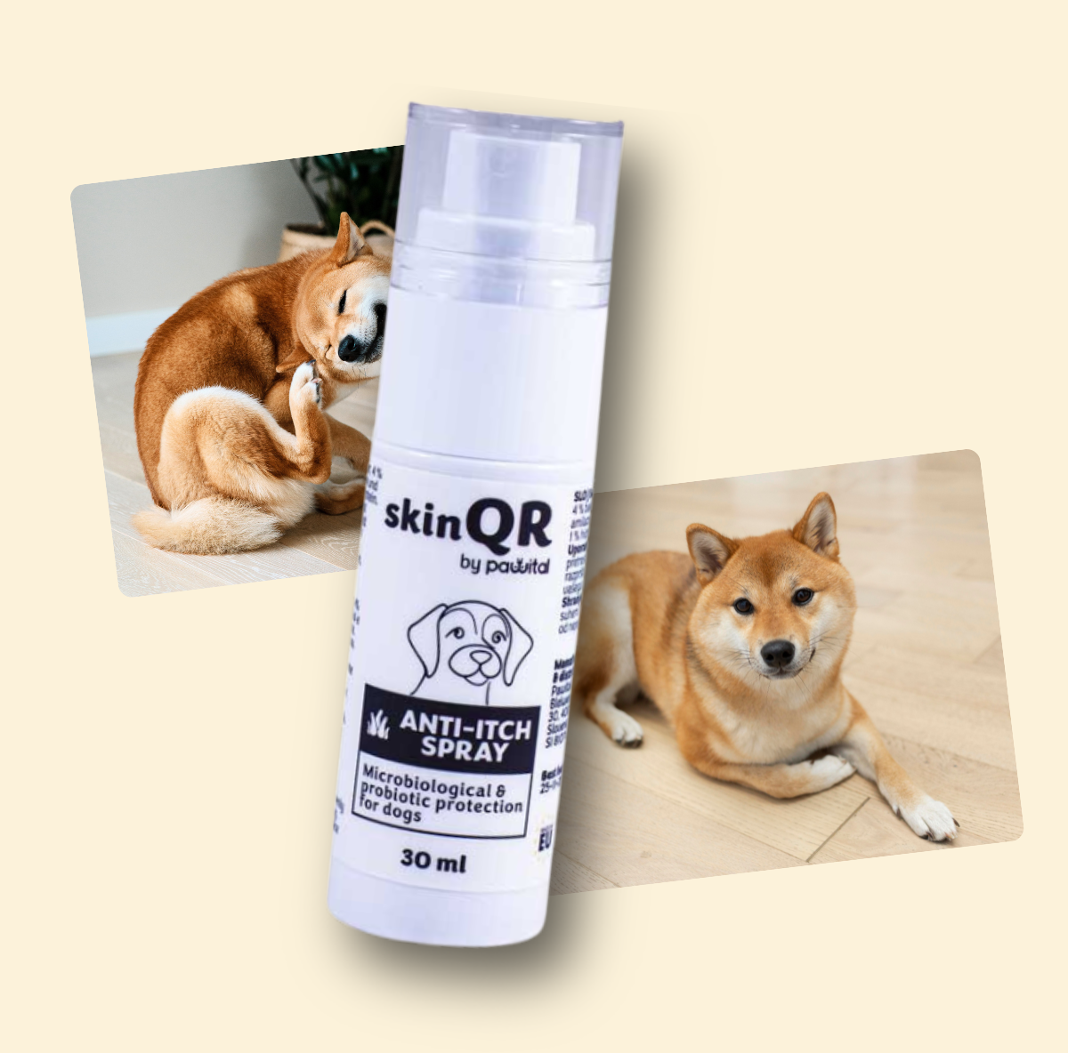 skinQR sprej proti srbenju (30ml)